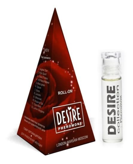 Духи мужские Desire Pheromone с феромонами, Пирамида №1 Духи мужские Desire Pheromone с феромонами, Пирамида №1