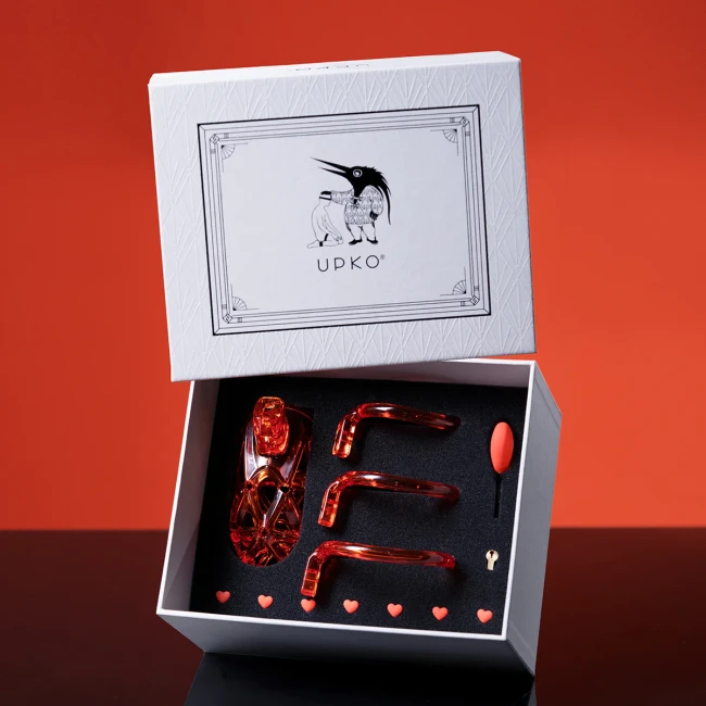 Пояс верности «Caged Beast Male Chastity Device Kit» от «UPKO» 