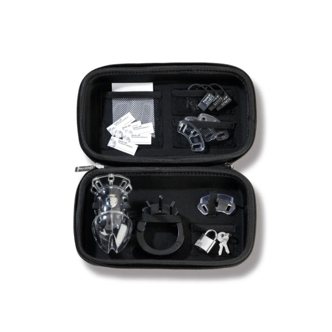 Пояс верности с электростимуляцией «Pubic Enemy No2» от «Mystim» (Источник импульсов приобретается отдельно) Пояс верности с электростимуляцией «Pubic Enemy No2» от «Mystim» (Источник импульсов приобретается отдельно)