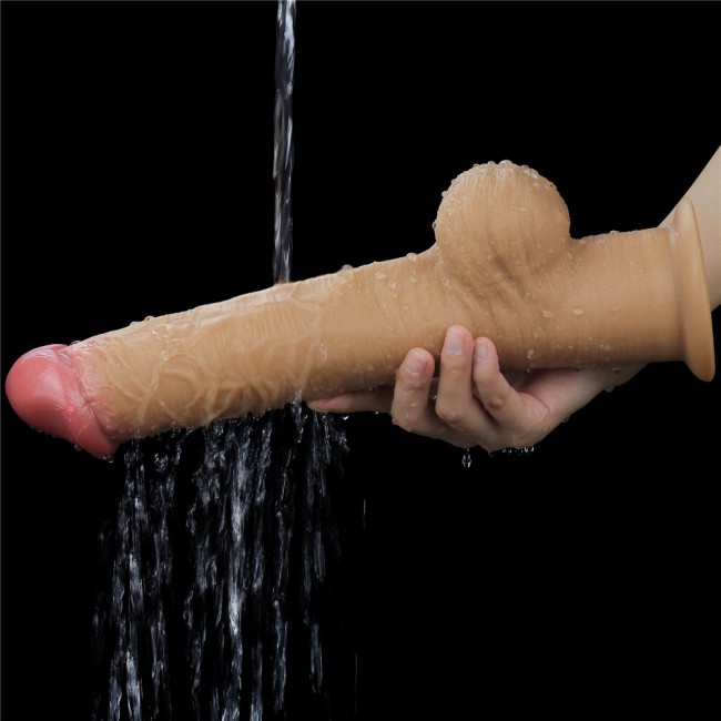 Фаллоимитатор с двойным покрытием «12,5'' Dual Layered Handle Cock» от «Lovetoy» (21,5 см)