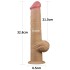 Фаллоимитатор с двойным покрытием «12,5'' Dual Layered Handle Cock» от «Lovetoy» (21,5 см)