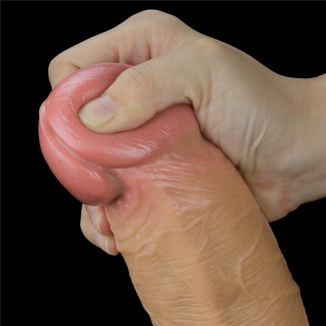 Фаллоимитатор с двойным покрытием «12,5'' Dual Layered Handle Cock» от «Lovetoy» (21,5 см)