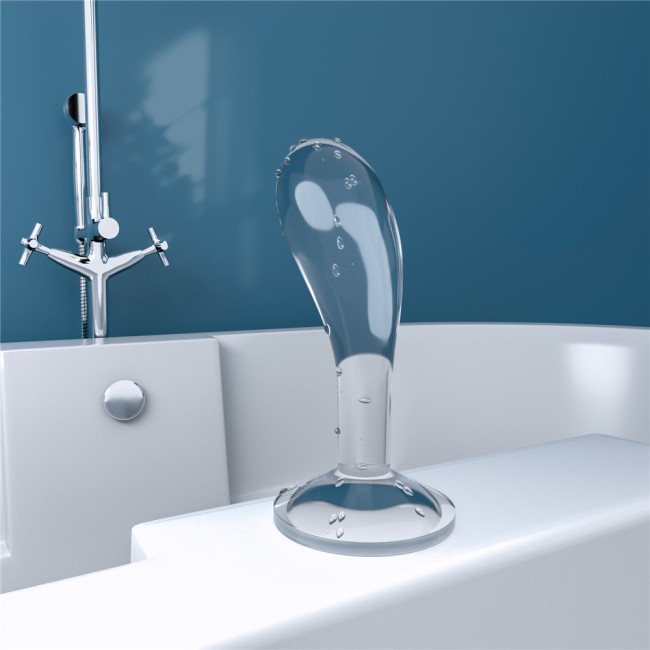 Прозрачный стимулятор простаты на присоске «Flawless Clear Prostate Plug 6.0» от «Lovetoy» Прозрачный стимулятор простаты на присоске «Flawless Clear Prostate Plug 6.0» от «Lovetoy»