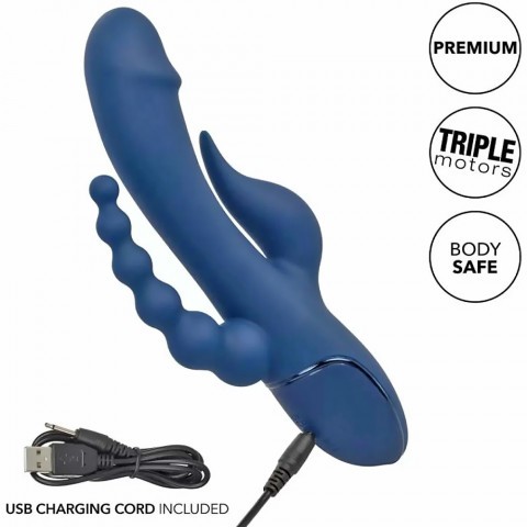 Вибратор тройного действия «III Triple Orgasm» от «CalExotics»
