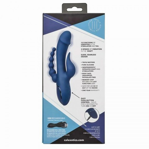 Вибратор тройного действия «III Triple Orgasm» от «CalExotics»