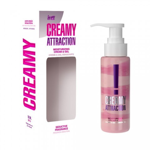 Увлажняющий крем с ароматом ежевики «CREAMY ATTRACTION» от «INTT» (100 ML)