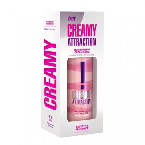 Увлажняющий крем с ароматом ежевики «CREAMY ATTRACTION» от «INTT» (100 ML)