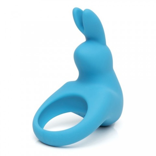 Виброкольцо от «Happy Rabbit» (синий)
