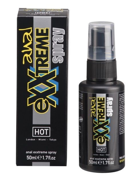 Анальный спрей для расслабления мышц Hot Exxtreme (50 ML) Анальный спрей для расслабления мышц Hot Exxtreme (50 ML)
