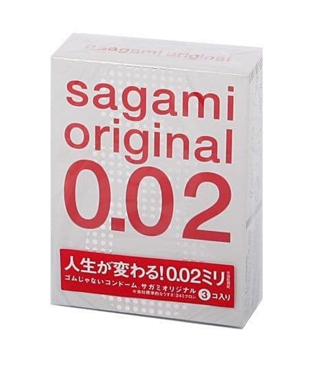 Презервативы Sagami Original 0.02 (3 шт.) Презервативы Sagami Original 0.02 (3 шт.)
