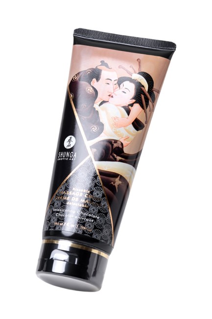 Съедобный массажный крем Shunga Intoxicating Chocolate 200 ML Съедобный массажный крем Shunga Intoxicating Chocolate 200 ML