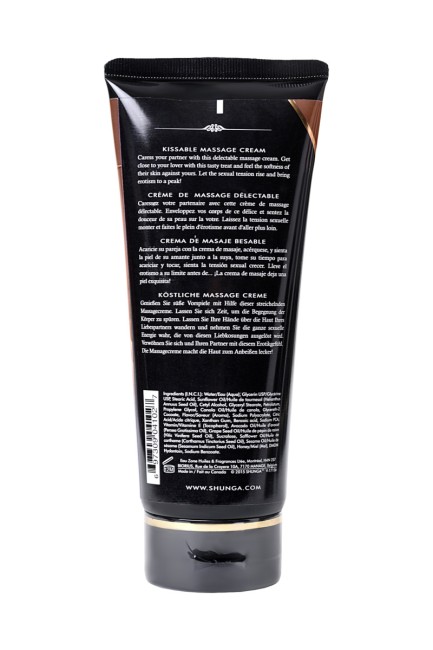 Съедобный массажный крем Shunga Intoxicating Chocolate 200 ML Съедобный массажный крем Shunga Intoxicating Chocolate 200 ML
