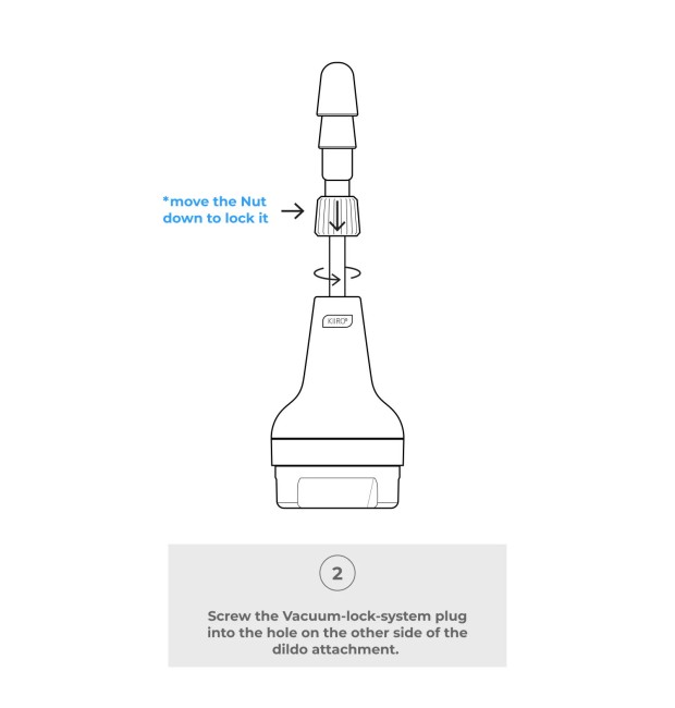 Keon Dildo Adapter - переходник для фаллоимитатора от «Kiiroo» Keon Dildo Adapter - переходник для фаллоимитатора от «Kiiroo»