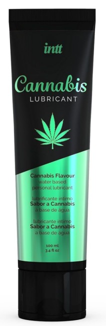 Вагинальная смазка на водной основе с маслом семян конопли «Cannabis Lubricant» от «Intt» (100 ML)