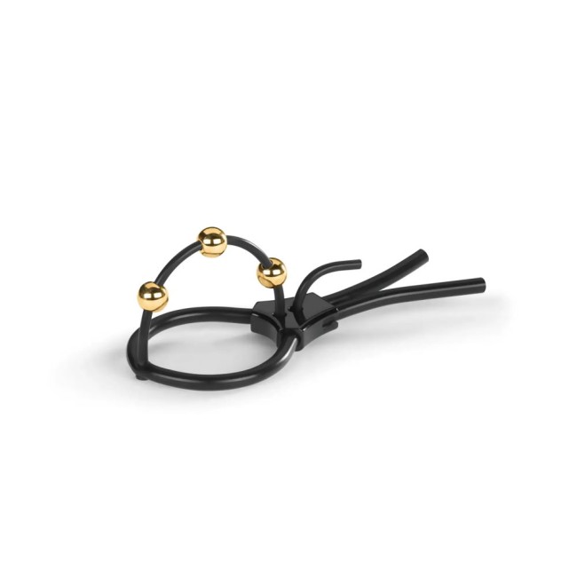 Сбруя на головку пениса с электростимуляцией «Pearly Pete» от «Mystim» (Источник импульсов приобретается отдельно)