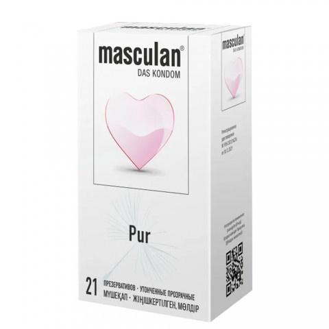 Презервативы Masculan Pur (утонченные, прозрачные) (21 шт.) Презервативы Masculan Pur (утонченные, прозрачные) (21 шт.)