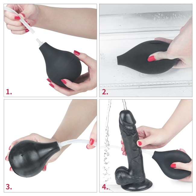 Фаллоимитатор с имитацией эякуляции «Squirt Extreme Dildo» от «Lovetoy» (22 см)