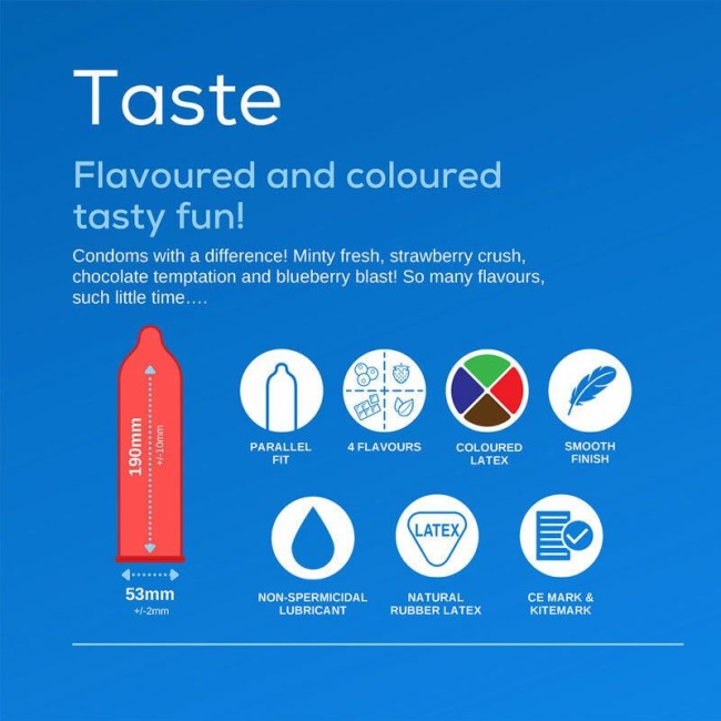 Презервативы «Strawberry Flavour Condome» от «Pasante» (144 шт.) Презервативы «Strawberry Flavour Condome» от «Pasante» (144 шт.)