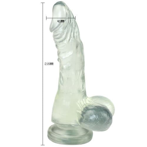 Фаллоимитатор реалистик на присоске 21 см