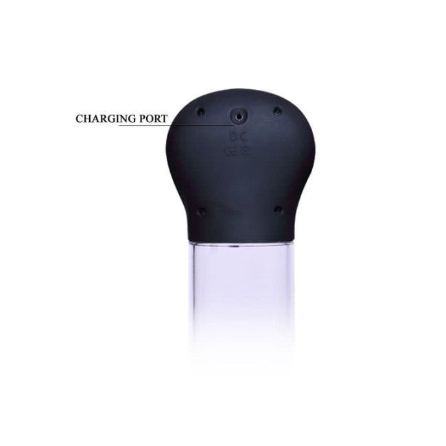  Помпа мужская автоматическая с вибрацией