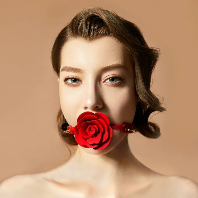 Кляп «Rose ball Gag» от «UPKO» 