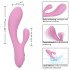 Вибратор-кролик ультрагибкий «Contour Zoie» от «CalExotics»