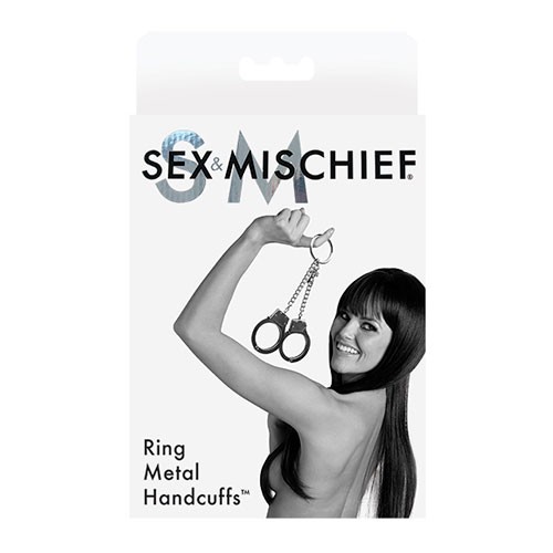 Наручники «S&M Ring Metal Handcuffs» 