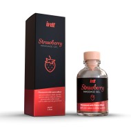 Массажный гель с ароматом клубники «Strawberry» от «Intt» (30 ML)