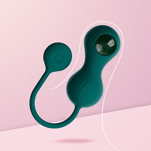 Набор вагинальных шариков «Magic Crystal Duo» от «MAGIC MOTION»