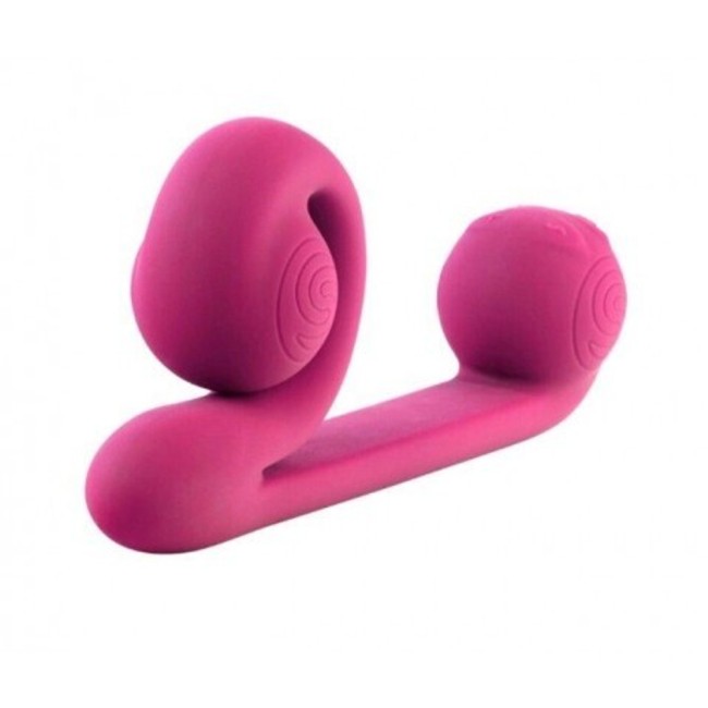 Вибромассажер для двойной стимуляции «Snail Vibe» от «SVibe» (розовый)