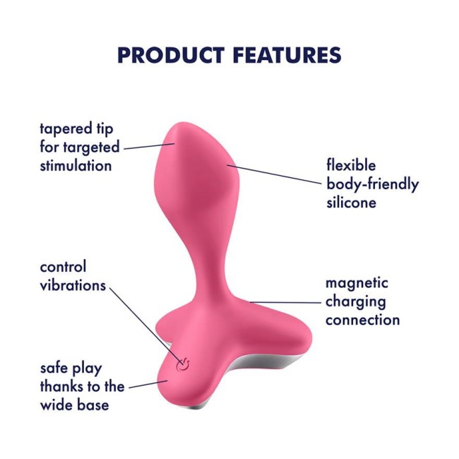 Анальная втулка «Game Changer» от «Satisfyer» (розовый) Анальная втулка «Game Changer» от «Satisfyer» (розовый)