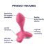 Анальная втулка «Game Changer» от «Satisfyer» (розовый) Анальная втулка «Game Changer» от «Satisfyer» (розовый)