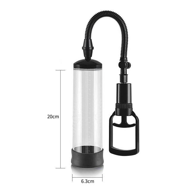 Вакуумная помпа механическая + эрекционное кольцо Вакуумная помпа механическая + эрекционное кольцо