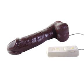 Вибратор реалистик черный