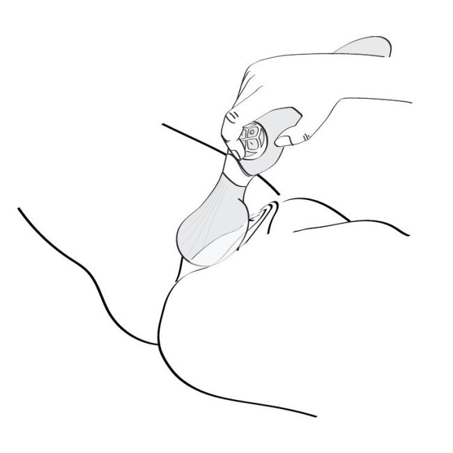 Малиновый двусторонний вибростимулятор «ZOA» от «SHUNGA» 