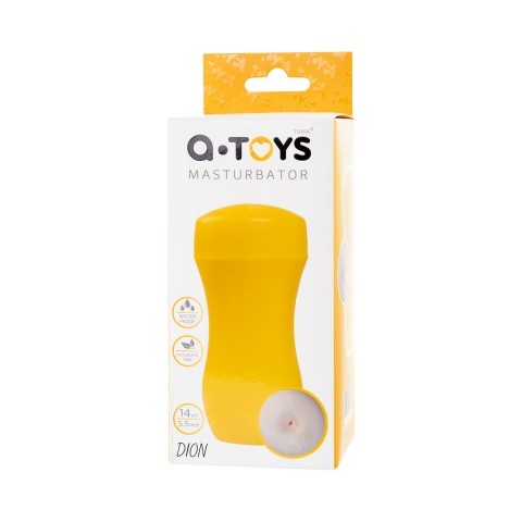 Мастурбатор-анус «Dion» от «TOYFA A-Toys» (жёлтый)