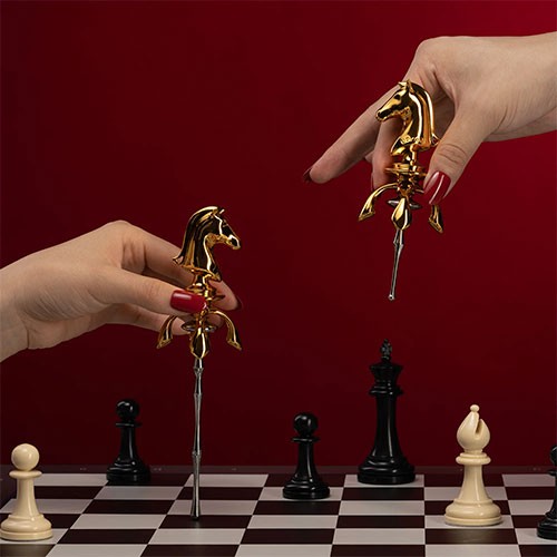 Набор расширителей уретры [Knight] «Urethral Sound 2-piece Plugs Set» от «UPKO» 