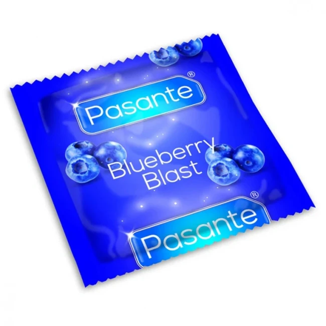 Презервативы со смазкой «Blueberry Blast» от «Pasante» (144 шт.) Презервативы со смазкой «Blueberry Blast» от «Pasante» (144 шт.)