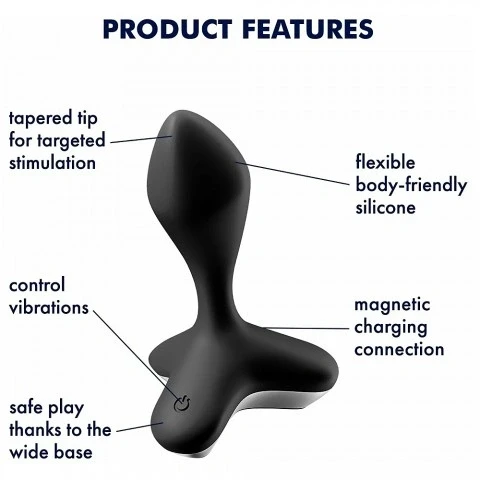 Анальная втулка «Game Changer» от «Satisfyer» (чёрный)