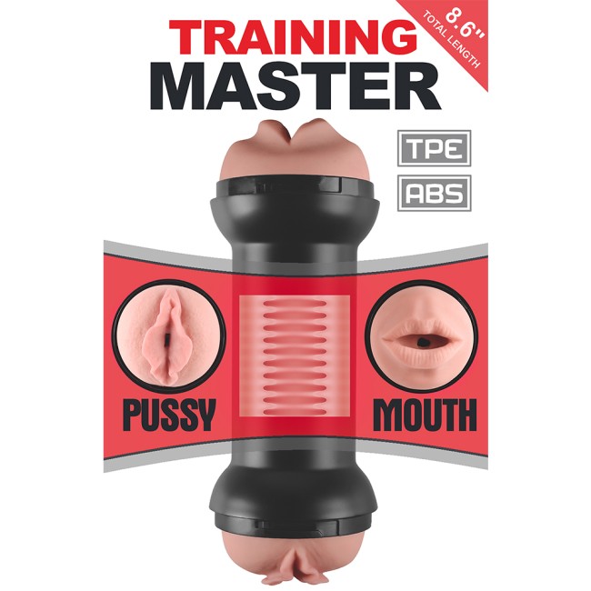 Мастурбатор двойной «Traning Master Mouth and Pussy»