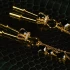 Зажимы на соски «Crown chain nipple clamps» от «UPKO» 