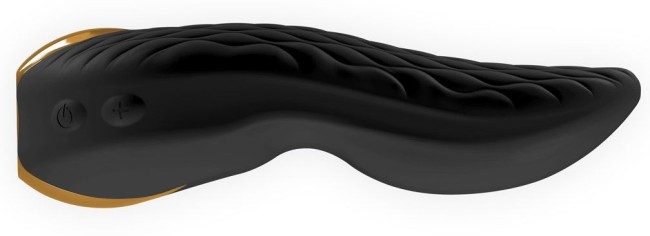 Чёрный двойной вибростимулятор с двумя моторами «AIKO» от «SHUNGA» Чёрный двойной вибростимулятор с двумя моторами «AIKO» от «SHUNGA»