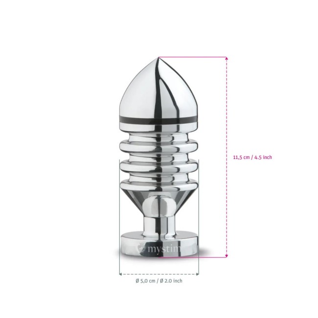Анальная втулка с электростимуляцией «Hector Helix L» от «Mystim» (Источник импульсов приобретается отдельно) Анальная втулка с электростимуляцией «Hector Helix L» от «Mystim» (Источник импульсов приобретается отдельно)