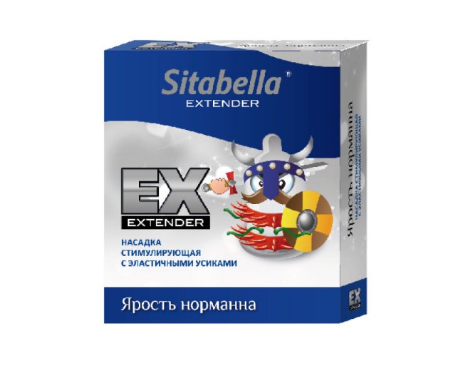 Стимулирующая насадка Sitabella Extender «Ярость норманна» Стимулирующая насадка Sitabella Extender «Ярость норманна»