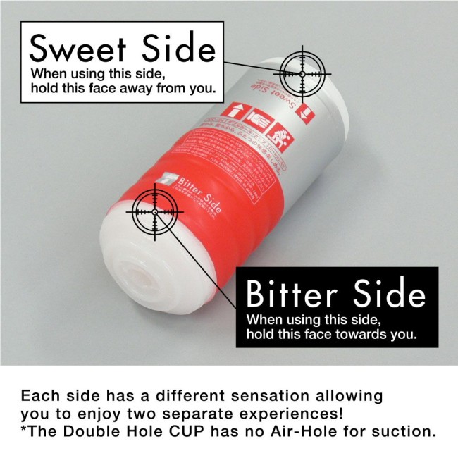 Вакуумный мастурбатор Tenga Original Us Double Hole Cup Вакуумный мастурбатор Tenga Original Us Double Hole Cup