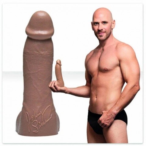 Реалистичный фаллоимитатор Fleshjack Boys - Johnny Sins (20,8 см)