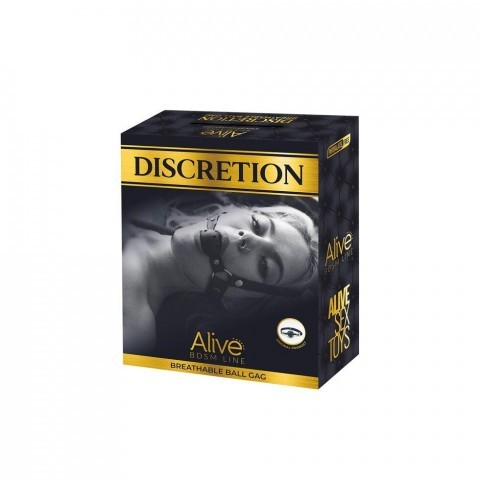 Красный кляп «Discretion» от «Alive» Красный кляп «Discretion» от «Alive»
