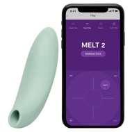 Бесконтактный клиторальный стимулятор «Melt 2» от «We-Vibe» (шалфей)
