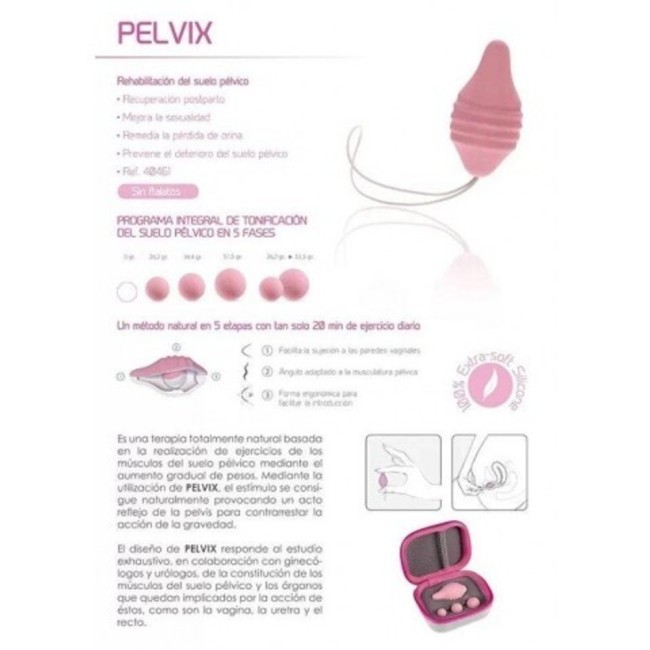 Набор для тренировок интимных мышц «Pelvix» от «FEMINTIMATE» Набор для тренировок интимных мышц «Pelvix» от «FEMINTIMATE»
