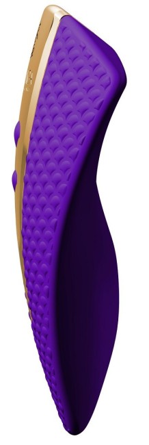 Фиолетовый клиторальный вибростимулятор «OBI» от «SHUNGA» 